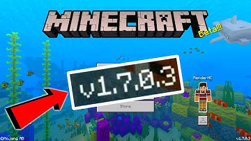 NEW!! Minecraft 1.7.0.3 BETA Update!!