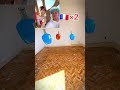 Azul vs rojo 😱☠️
