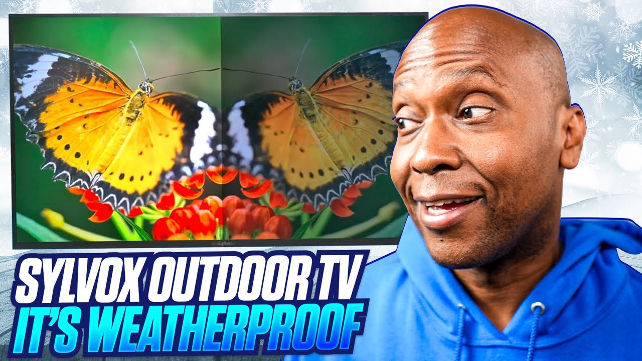⁣4K Outdoors QLED TV From Sylvox
