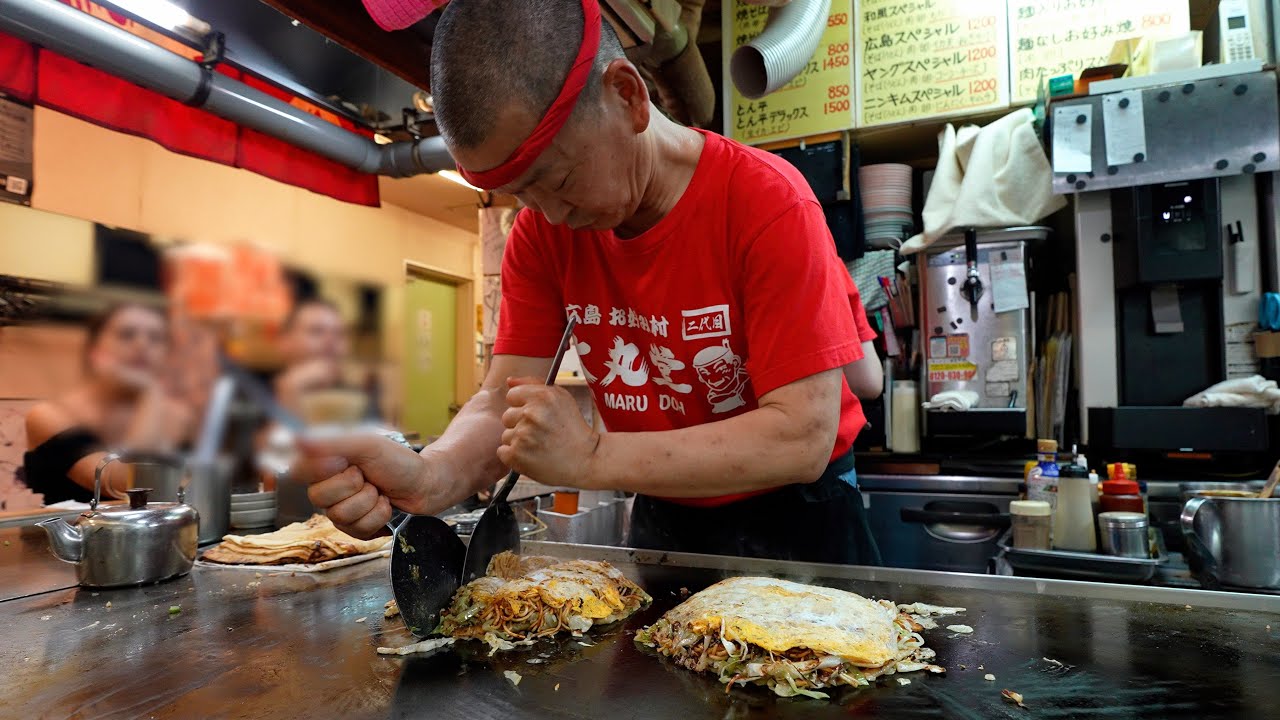 Окономияки - это сама жизнь! Принося вкус Хиросимы всему миру [Окономимура Даймарудо]