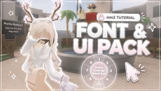 How to get a custom ui, cursor, and font!