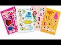 🌸Sticker ASMR🌸 Disney Princess Stickers 👑 Ariel, Snow White, Rapunzel | Buku Stiker Putri Cantik