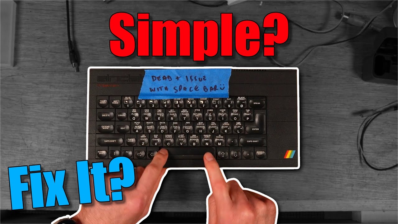 Simple ZX Spectrum Plus Repair - YouTube