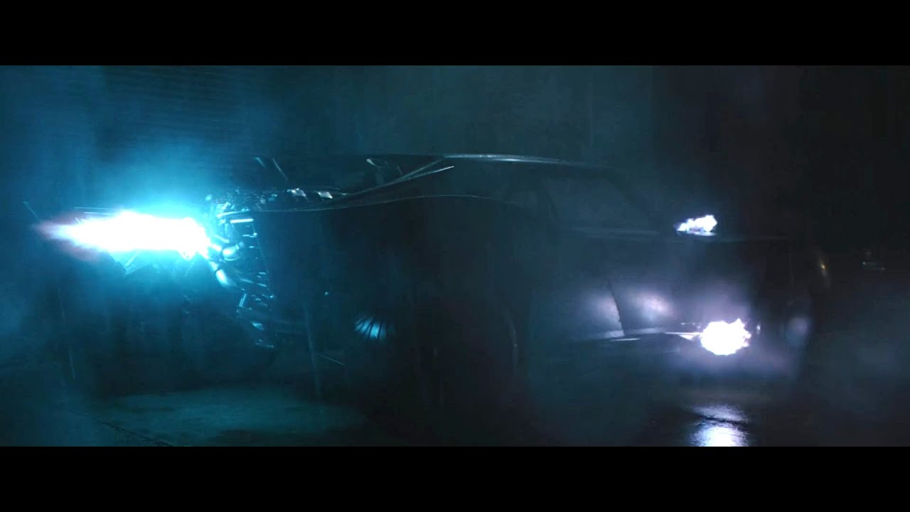 Batmobile starting up