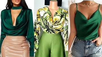 4 Different Ways To Draft A Cowl Neck Top