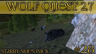 Sorrow of the Stormy Skies 🐺 Wolf Quest 2.7 - Starry Skies Pack 🐺 Episode #28