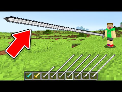 剣が超絶長いマインクラフト【データパック】【マイクラ・マインクラフト実況】