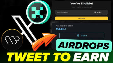 How To Make Money From Twitter X | Tweet To Earn Airdrops | Kaito, Wallchain, Galxe  Airdrop Guide