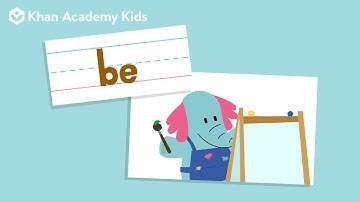 The Word "Be"  | Sight Words | Learn to Read with Khan Academy Kids