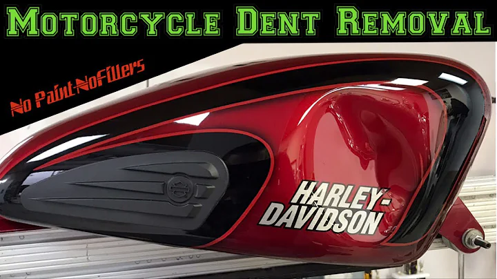 Motorcycle Dent Removal - Harley Davidson Sportste...