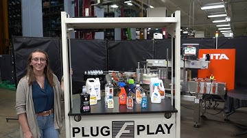 Nita Smart Labeling Systems Labeler Front/Back & Wrap XP200T Demonstration