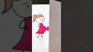 How to draw an I Video education #short #252