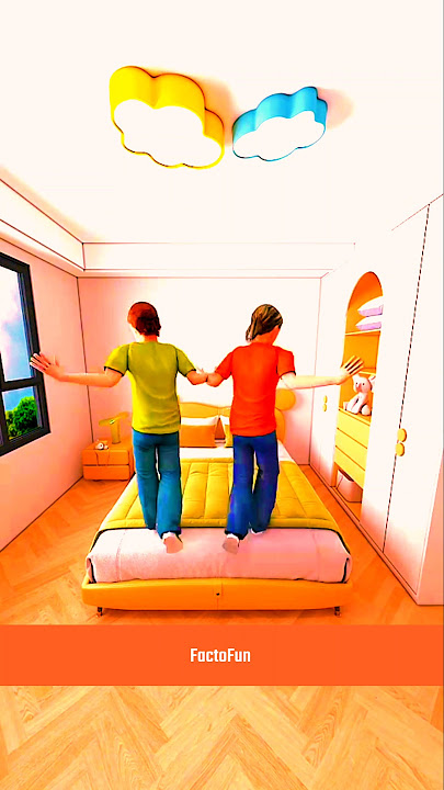 I Built A Luxurious & Expensive Bedroom For Chinky Minky || FactoFun || 3D Animation || #shorts