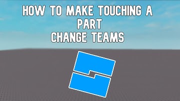 How to Make Touching a Part Change Teams || Roblox Studio