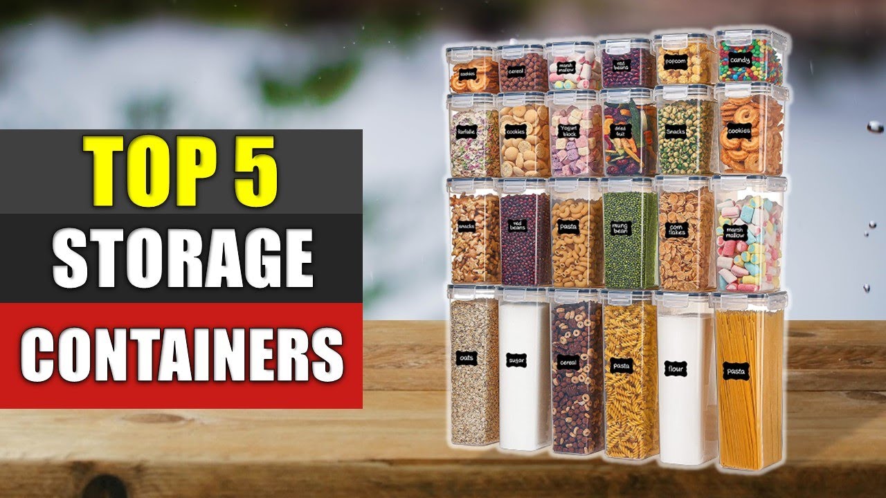 Top 5 Best Storage Containers Reviews 2022 - YouTube