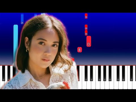 Laufey Falling Behind Piano Tutorial