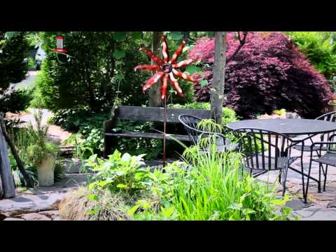 Solar LED Sun Wind Spinner, SKU# 53086 - Plow & Hearth