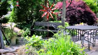 Solar LED Sun Wind Spinner, SKU# 53086 - Plow & Hearth
