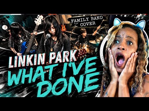 WHAT I'VE DONE - Linkin Park Missioned Souls family band studio cover REACTION