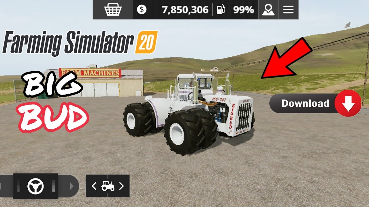 Fs 20 farming simulator 20 big bud mod YouTube