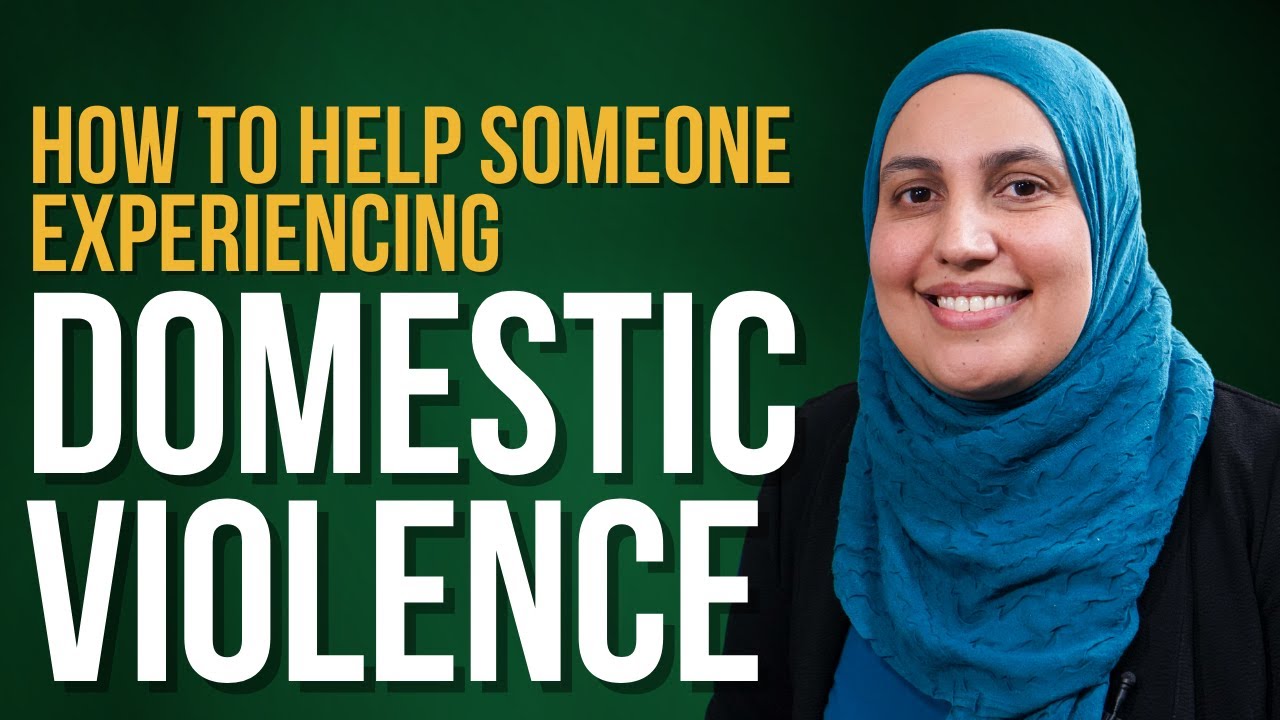 How to Help Someone Experiencing Domestic Violence | Reena Vanza - YouTube
