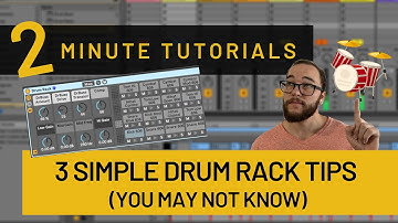 3 Simple Drum Rack Tips (You May Not Know)
