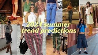 summer 2024 trend predictions
