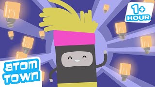 Birthday Blast | Funny Cartoons for Kids | Atom Town | 9 Story Kids