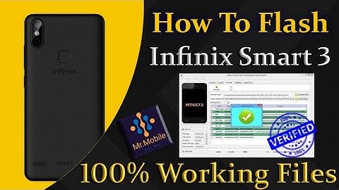 Infinix Smart 3 Firmware Flashing Rom Install - Dead Boot Repair X5516 X5516B X5516C