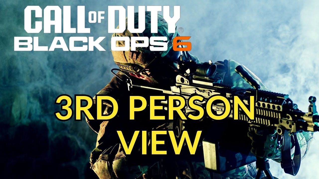 How to play 3rd Person Mode in Black ops 6 | BO6 Tutorial - YouTube