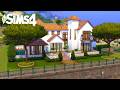 I build a Luxury Mediterranean Family Home 🌿✨ | The Sims 4 | Relaxing Speed Build | ASMR | No CC
