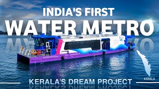 India's first WATER METRO 😯| KERALA'S dream project | Kochi water metro #kerala #kochi #metro 