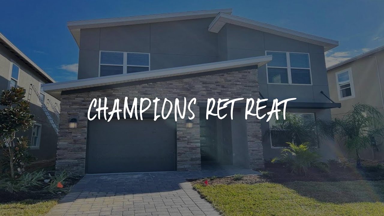 Champions Retreat Review Kissimmee , United States of America YouTube