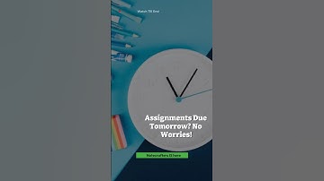 The Clock Is Ticking |How to Beat Assignment Deadlines Without Stress