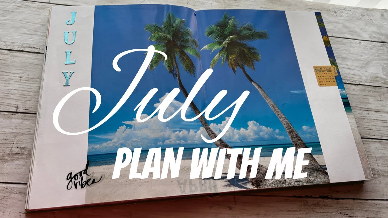 PLAN WITH ME JULY 2022🏖 Beach Theme