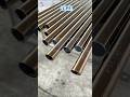 "Elegant Stainless Steel PVD Rose Gold Pipes for Modern Railings ✨" #lpi #shorts #ytshorts #reels