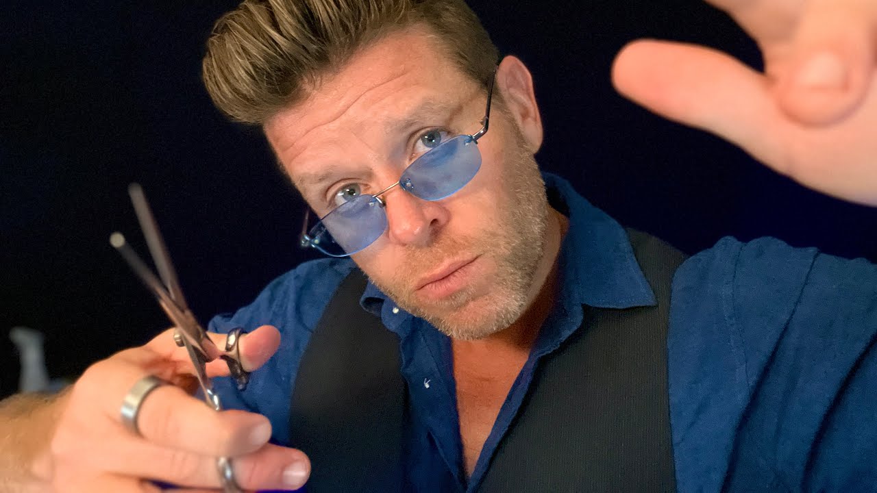 ASMR | A German Haircut (and shave)