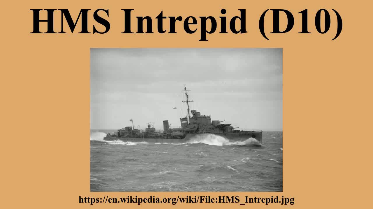HMS Intrepid (D10)