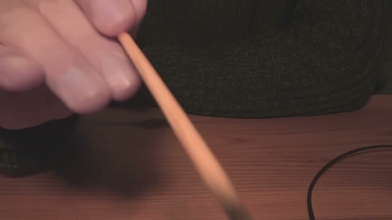 【ASMR】耳かきでカメラを引っ掻く Camera Scratching