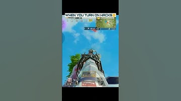 When You turn on Your HACKS #codm #shorts #callofduty #hacks #hacker