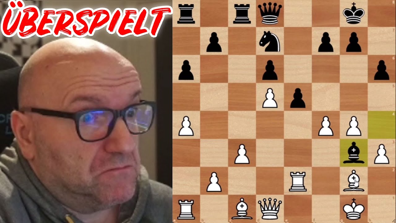 TBG wird von 1600er komplett überspielt || The Big Greek vs. ChessDoctor08