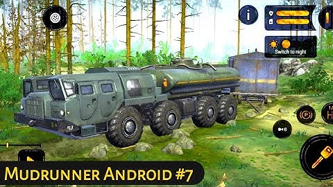 Top New Android Games/High Graphics Game Online & Offline / Mudrunner/Mudrunner Android Gameplay2020