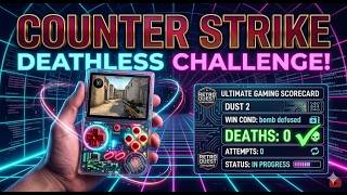 Counter Strike 2 Without Dying on This Console? | R36MAX Challenge