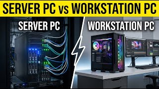 Server vs Workstation | Difference Between Server and Workstation | Computer Basics Profile