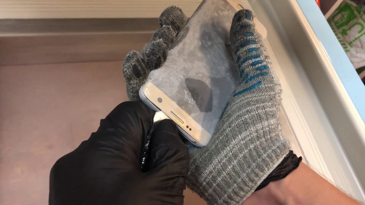 Замена стекла на Samsung Galaxy S7 edge - repairmobile.ru - YouTube