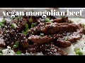 VEGAN MONGOLIAN BEEF - VEGAN SEITAN RECIPE | PLANTIFULLY BASED