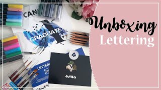 Unboxing LETTERING |  Lyra, Canson y Princeton