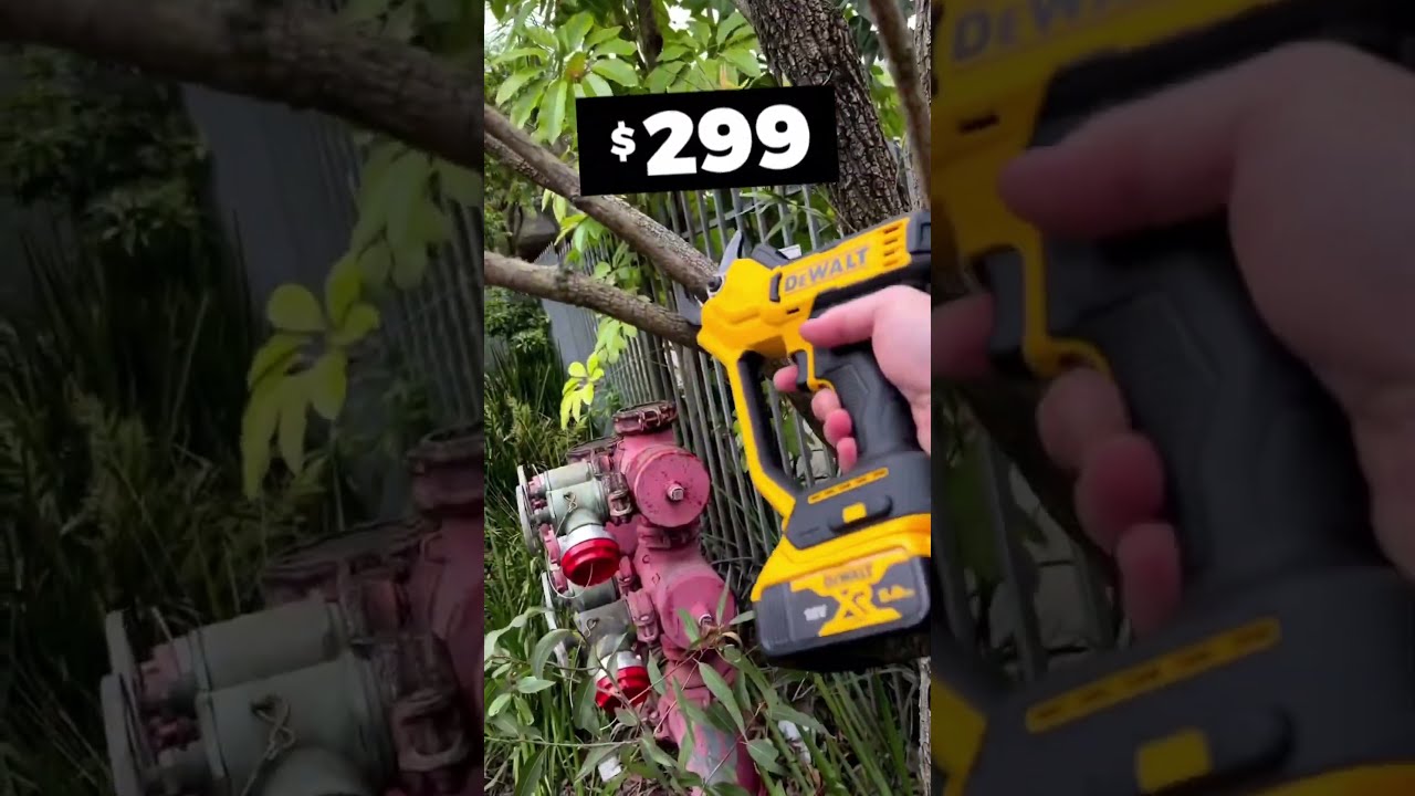 Very handy The Dewalt Power Pruner DCMPP568