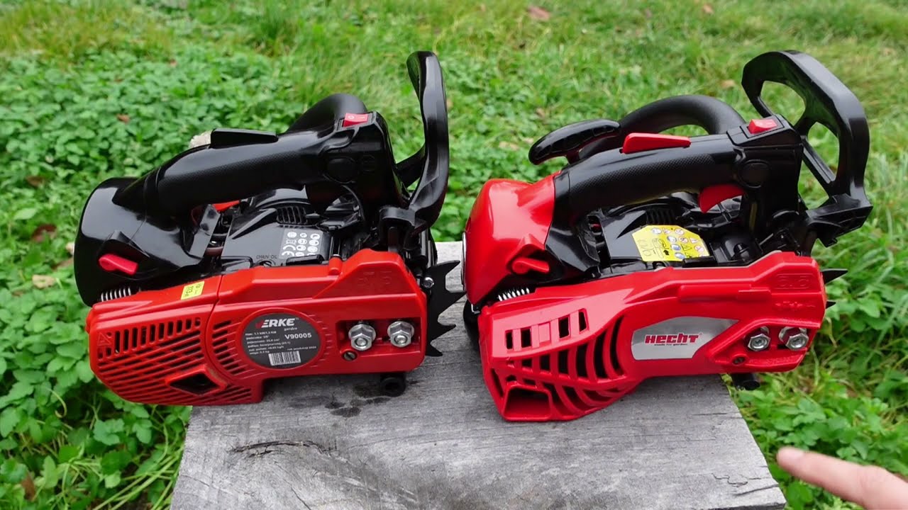 Nowość, najmniejsze pilarki Hecht vs Verke