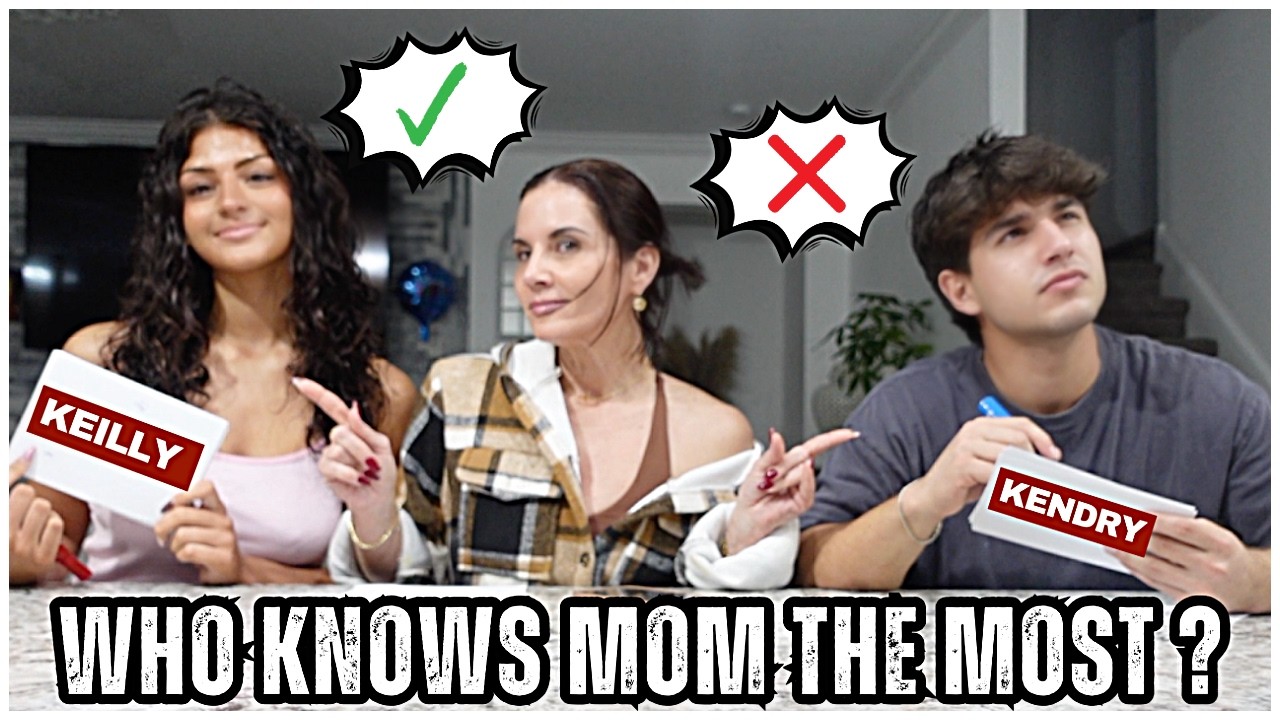 WHO KNOWS MOM THE MOST ?Keilly VS Kendry/Challenge!!2026